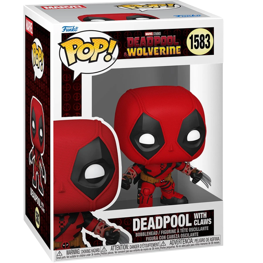 Funko Pop! Deadpool & Wolverine Deadpool with Claws #1583