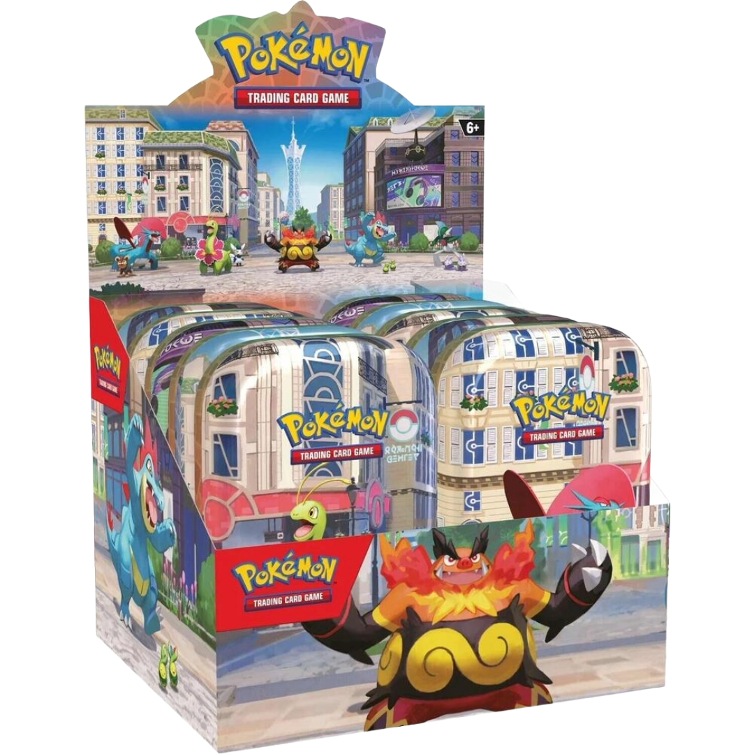 Lumiose City Mini Tin Display (10 Tins)