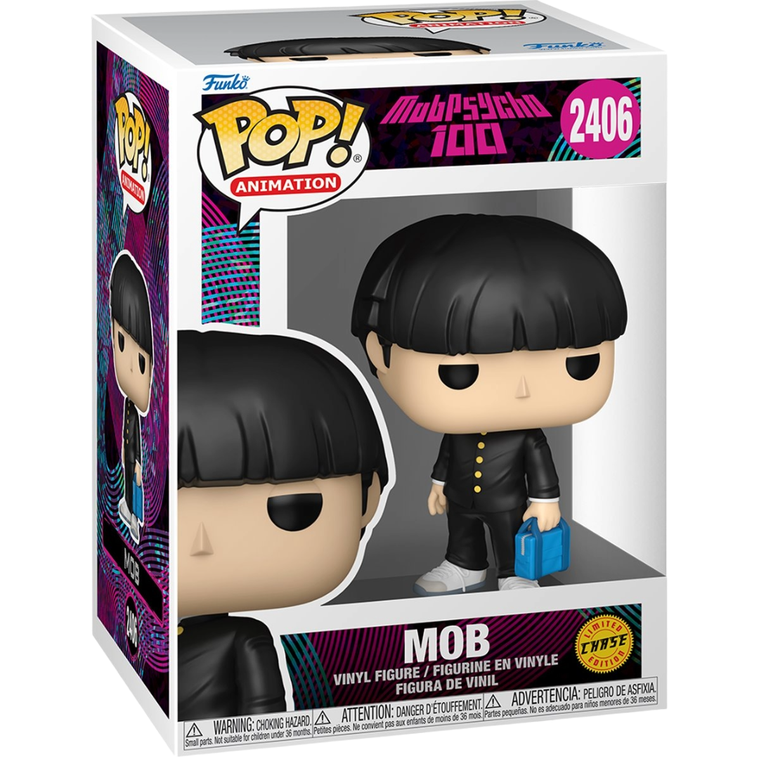 Funko Pop! Mob Psycho S2: 3 POP Bundle (Mob Chase + Common and Reigen)