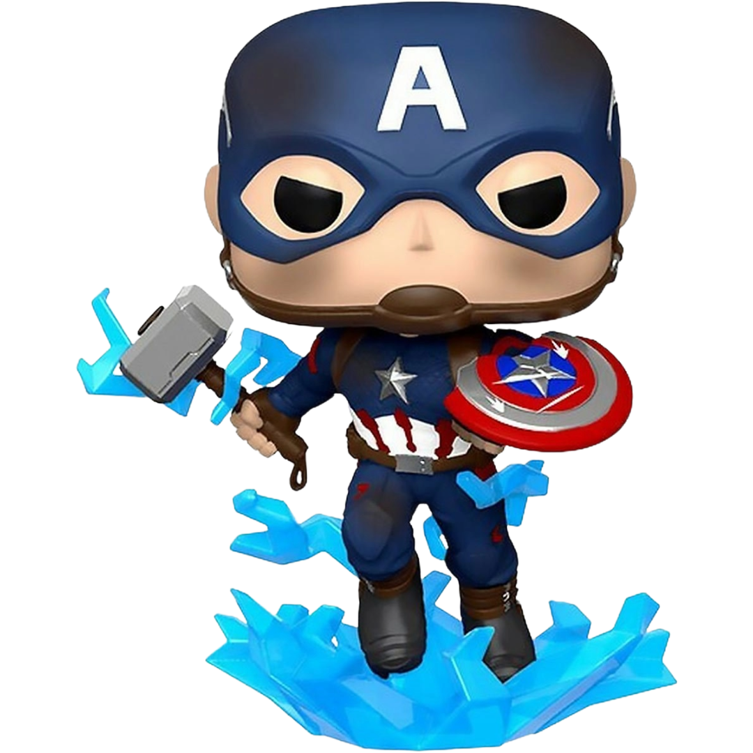 Funko Pop! Avengers: Endgame Captain America with Broken Shield #573