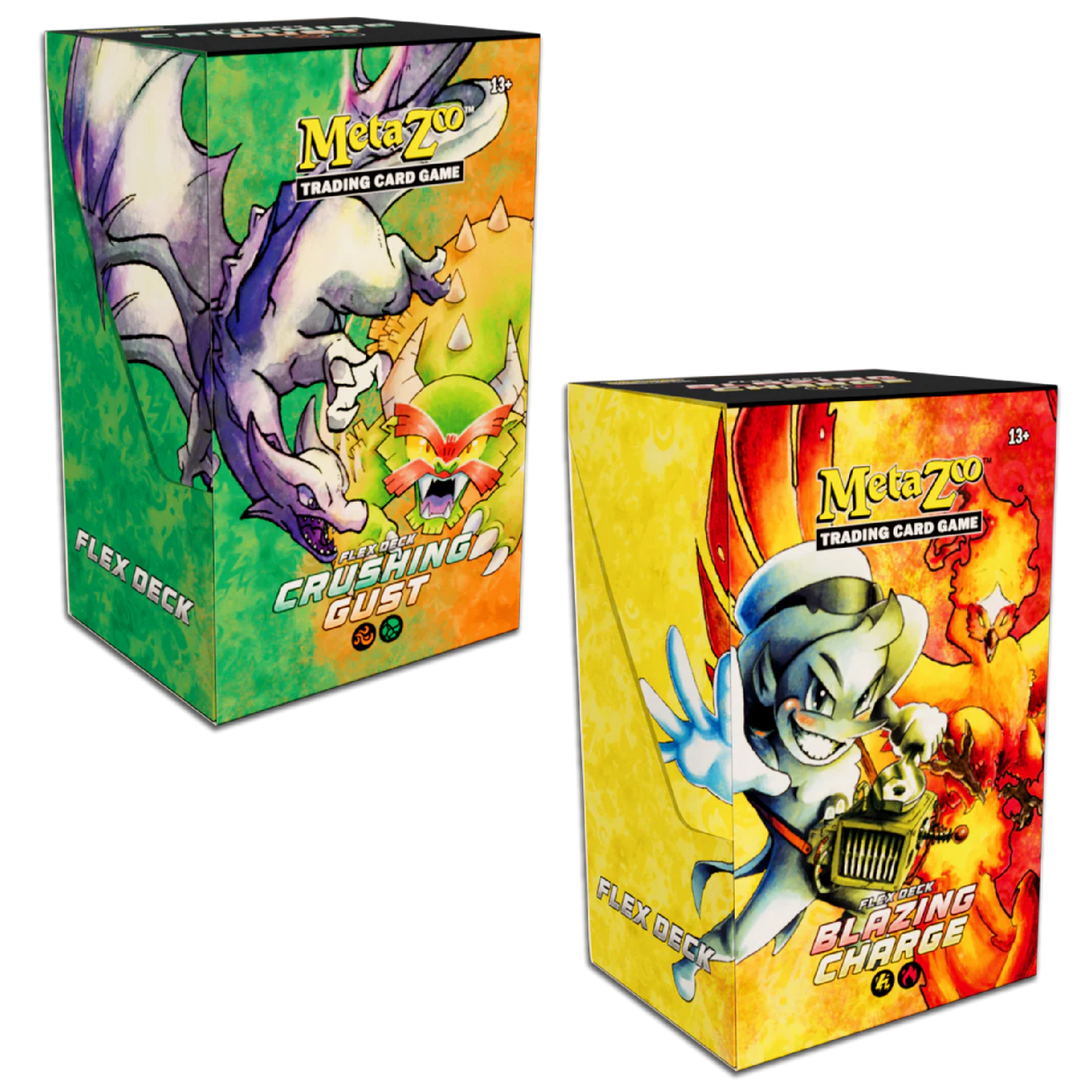 Flex Decks Set (Blazing Charge & Crushing Gust)