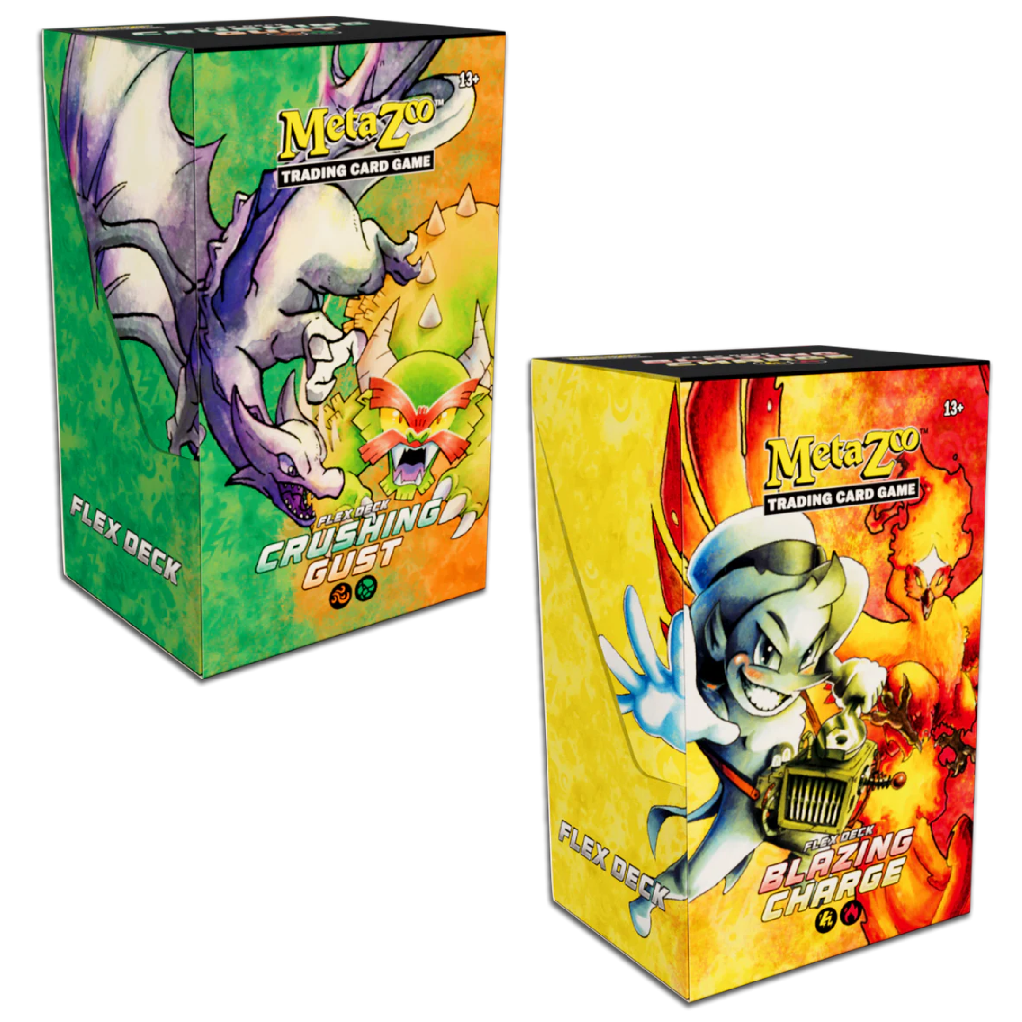 Flex Decks Set (Blazing Charge & Crushing Gust)