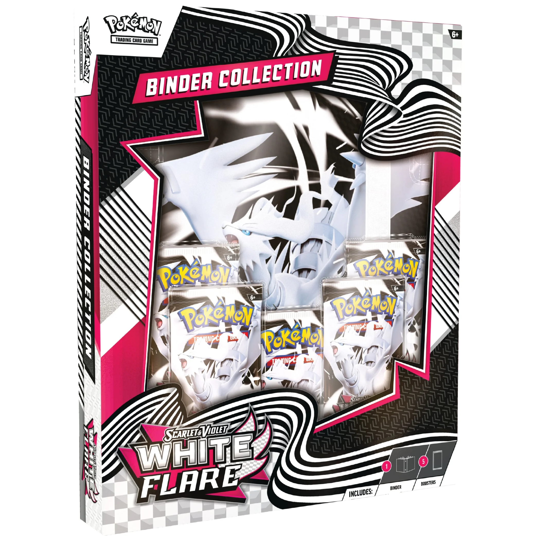 White Flare Binder Collection