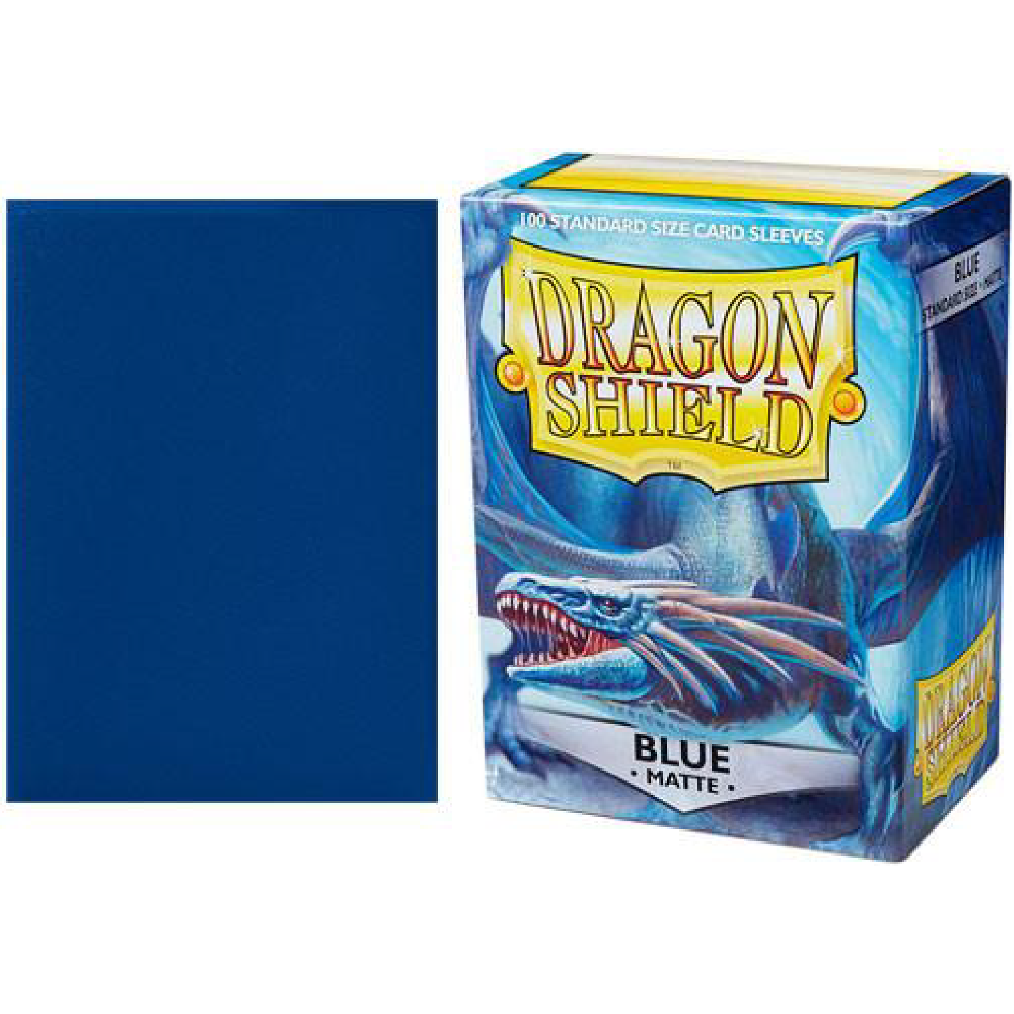 Dragon Shield Sleeves: Matte - Blue