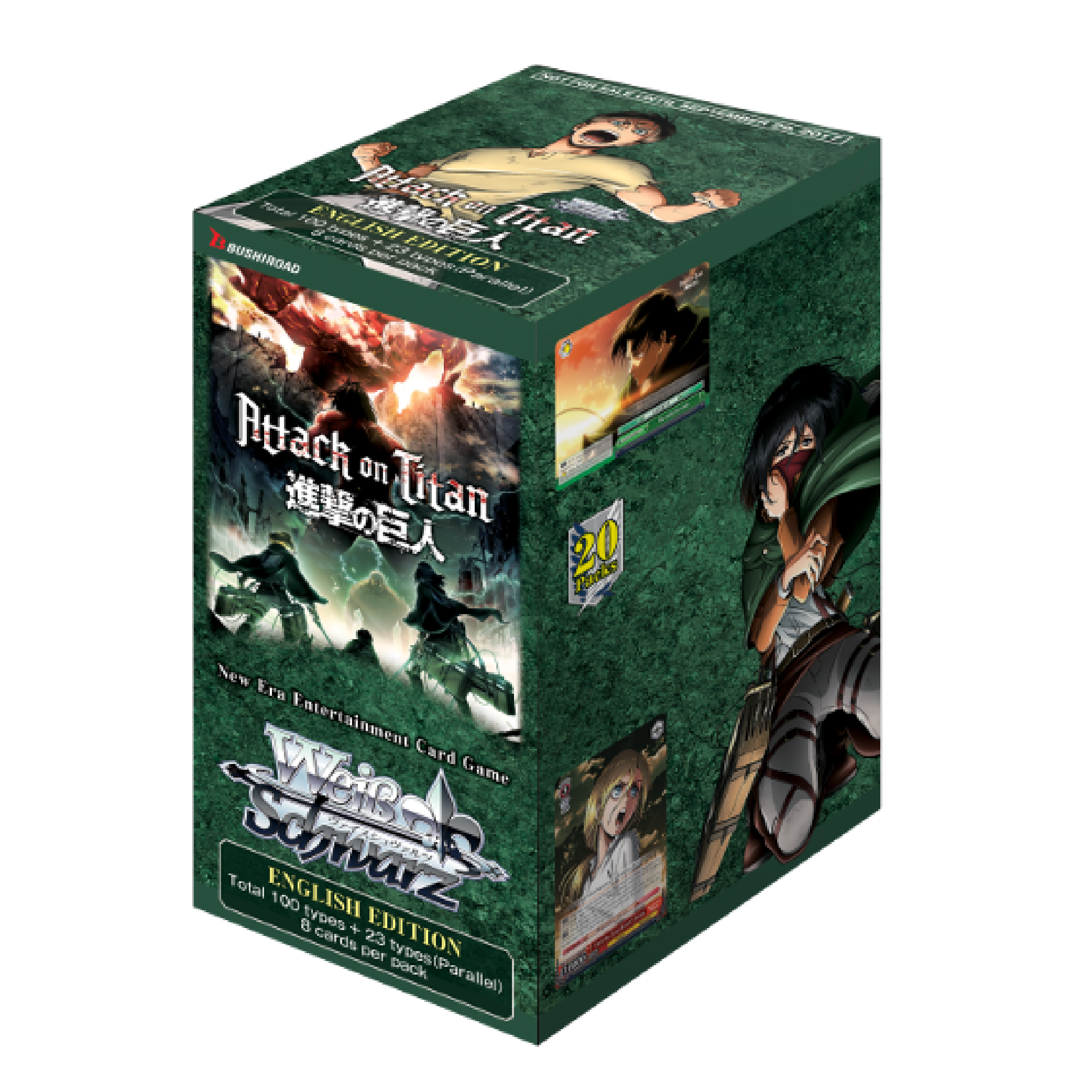 Attack on Titan Vol. 2 Booster Box