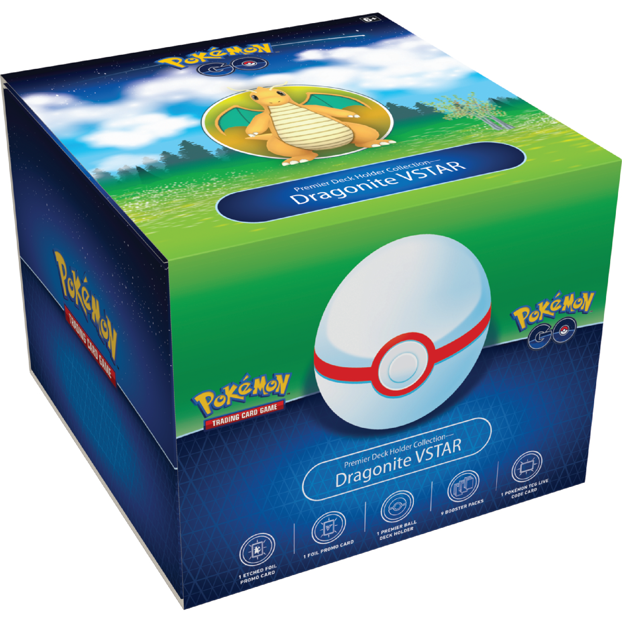Pokemon Go Premiere Deck Holder Collection (Dragonite VSTAR)