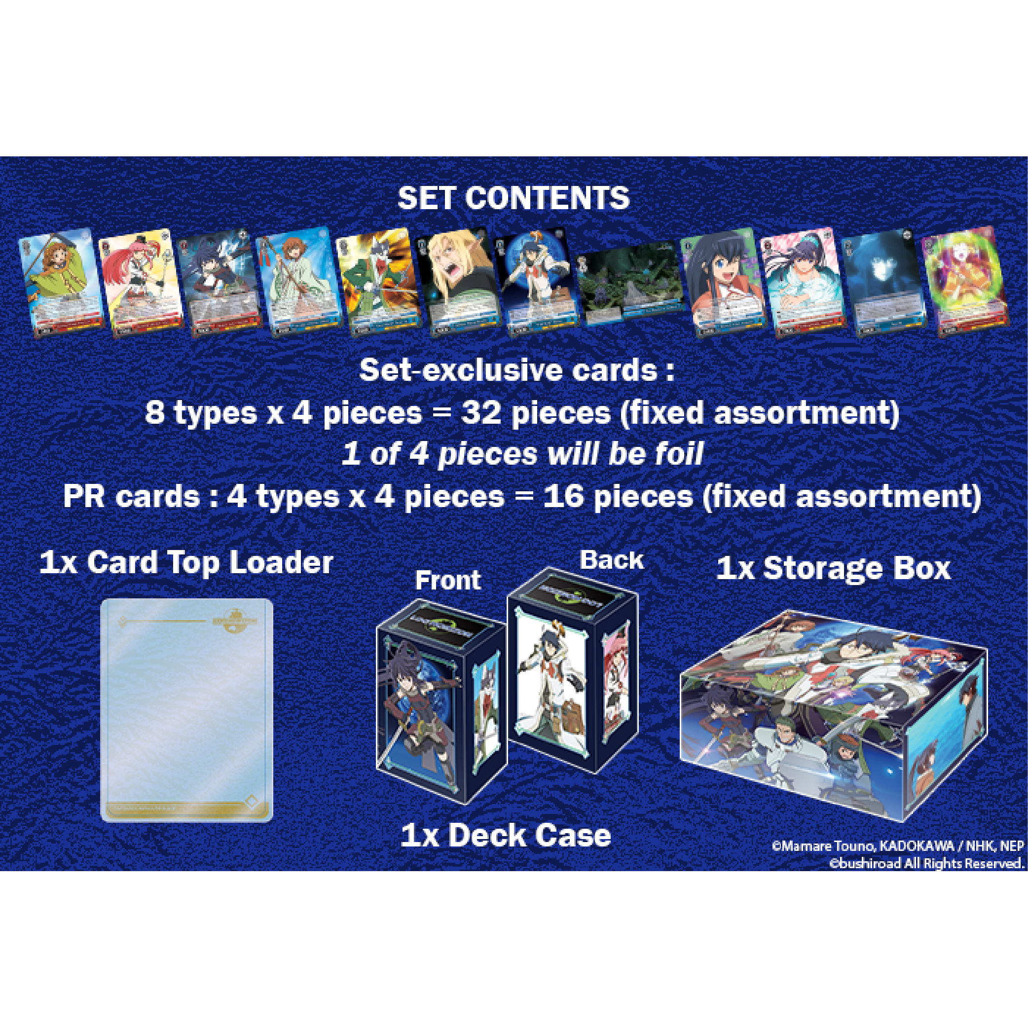 Power Up Set: Log Horizon (PREORDER - 3/10/2023 RELEASE)
