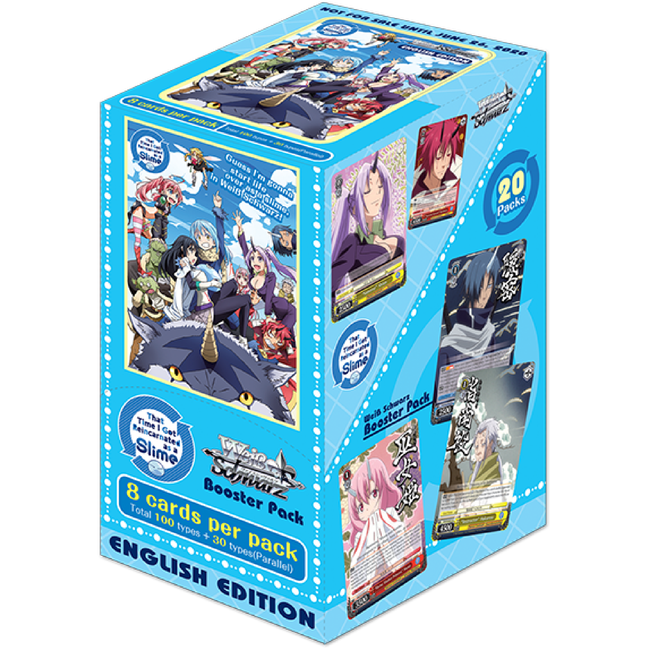 That Time I Got Reincarnated as a Slime Vol. 1 Booster Box (REPRINT - ETA MAY 2022)