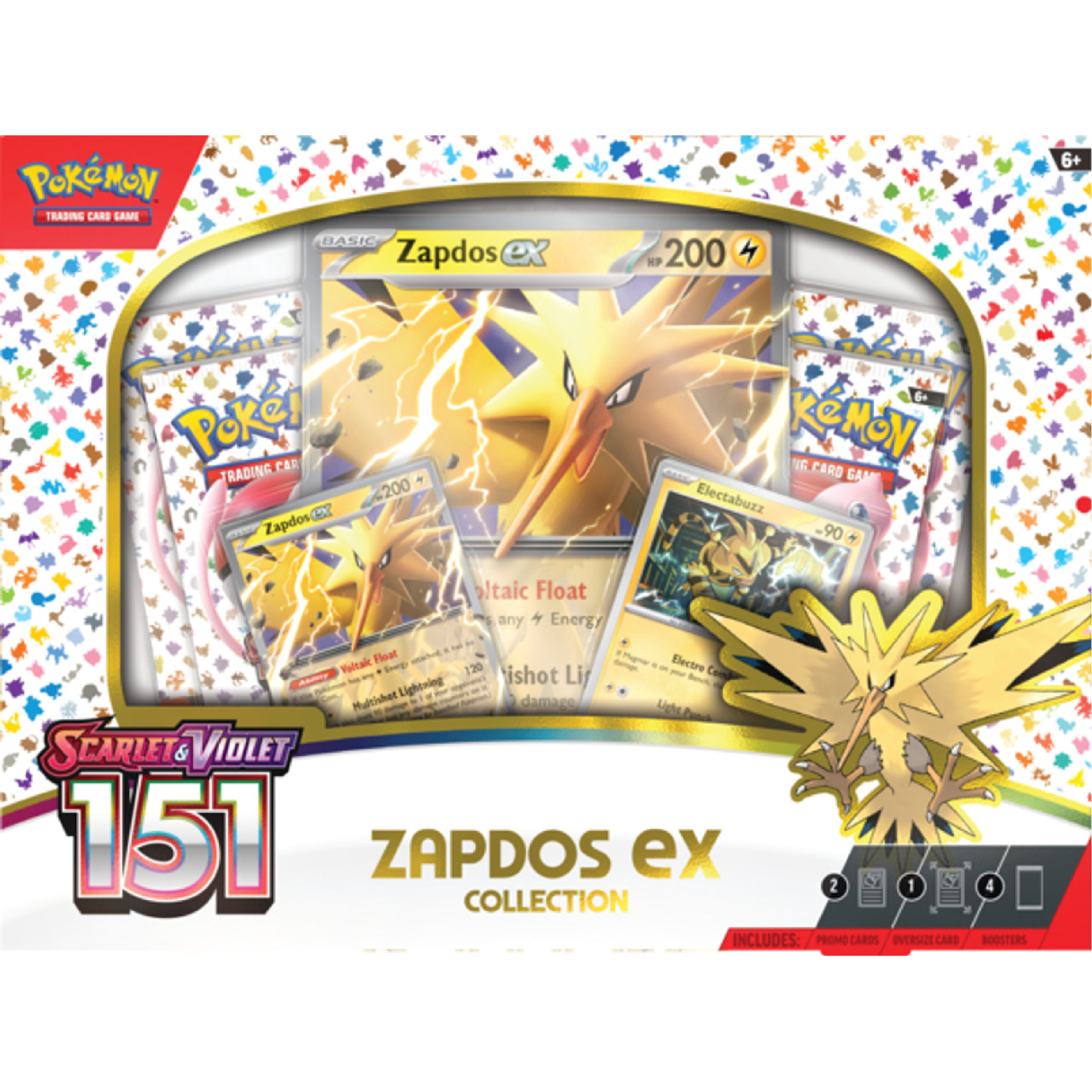 Scarlet & Violet—151 Zapdos ex Box