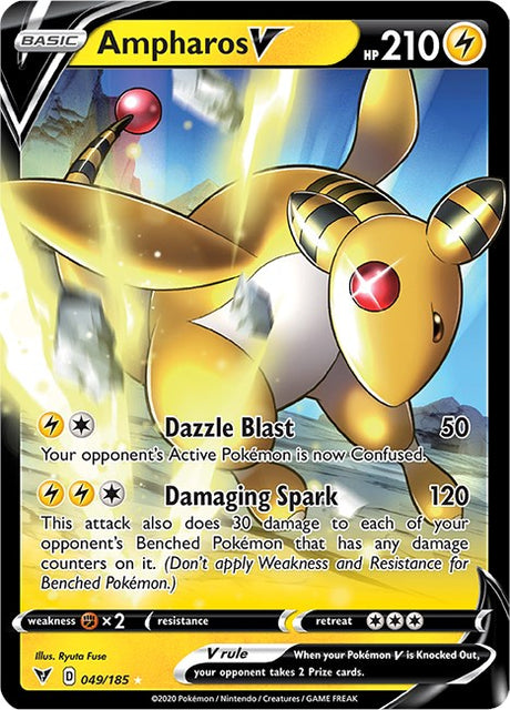 ampharos pokemon card value Pokemon Lost Thunder Ampharos #78