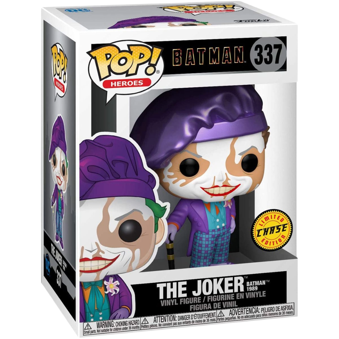 Funko Pop! Batman 1989 Joker #337 (Chase + Common)