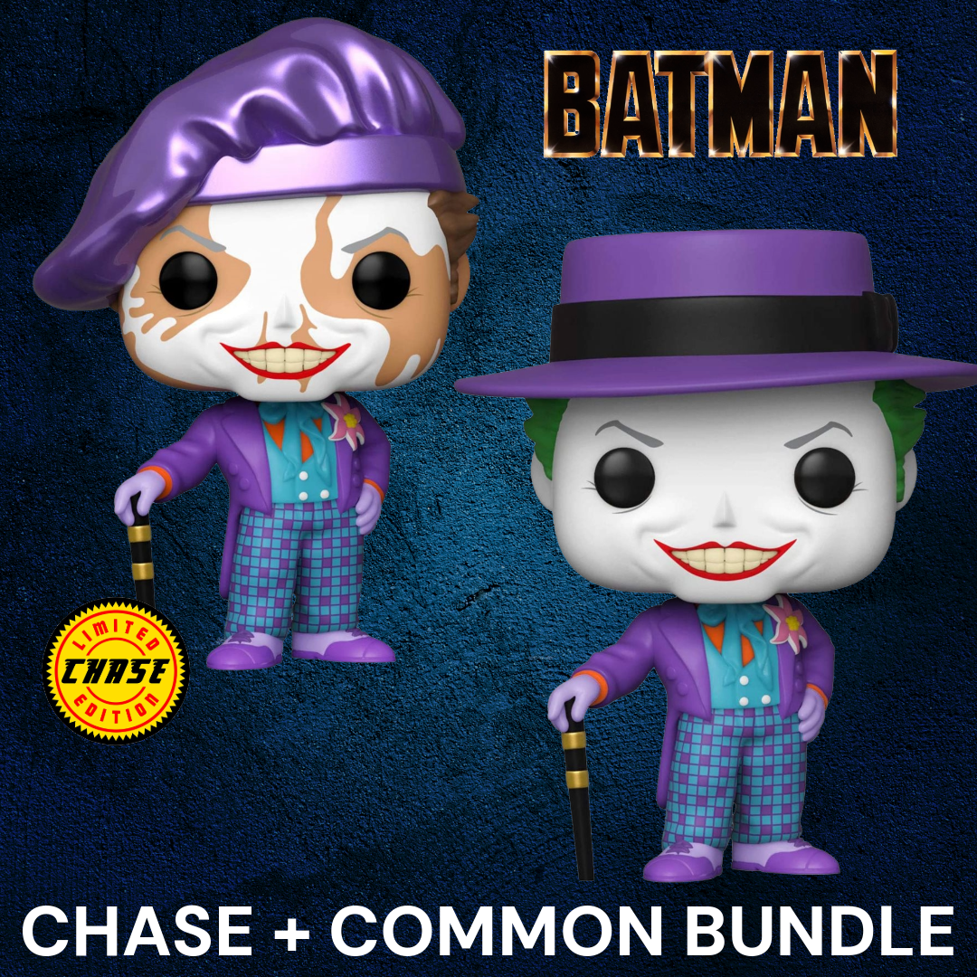 Funko Pop! Batman 1989 Joker #337 (Chase + Common)