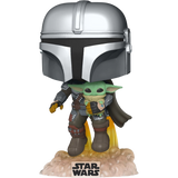 Funko Pop! Star Wars The Mandalorian Flying #402