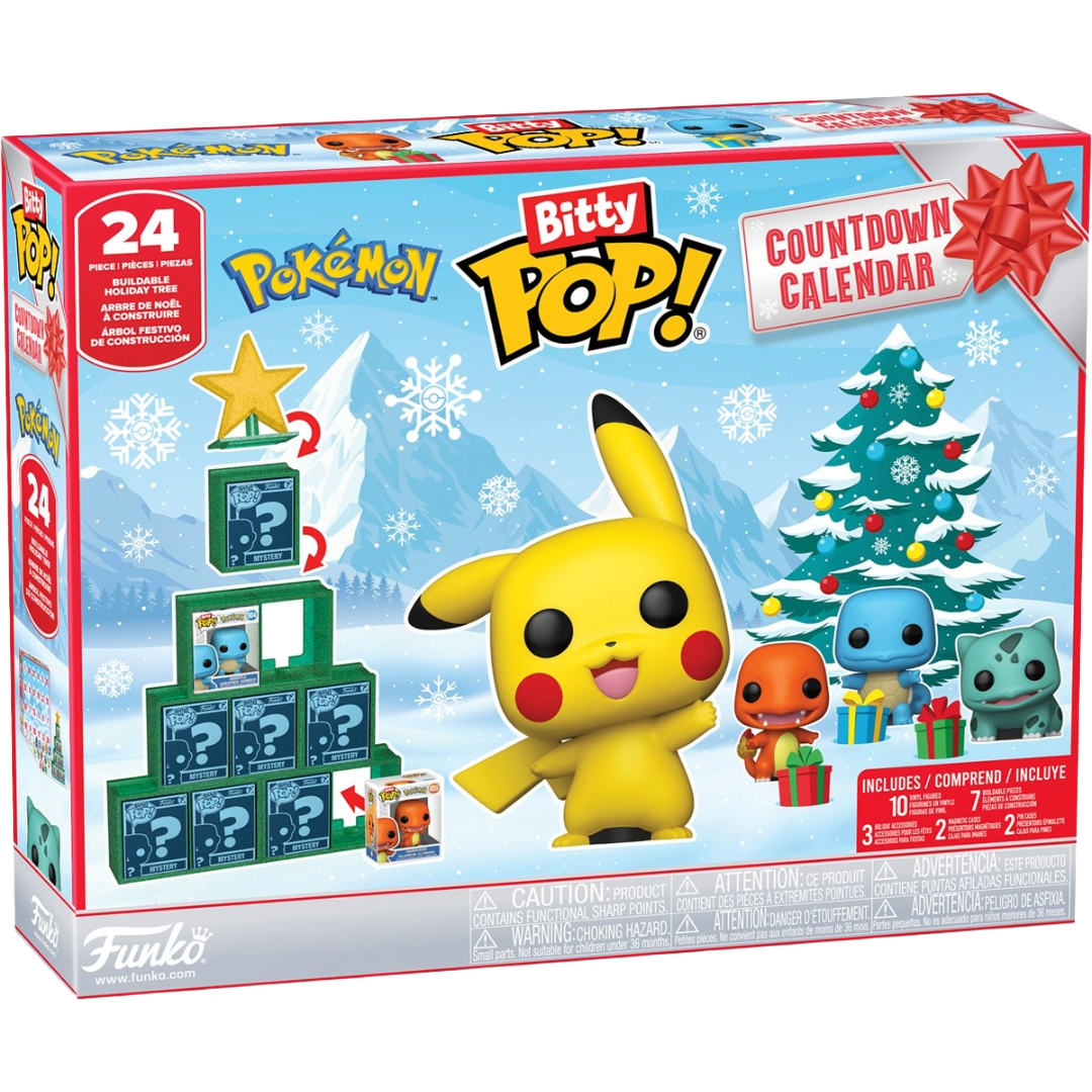 Pokemon 2026 Edition Funko Bitty Pop! Countdown Calendar