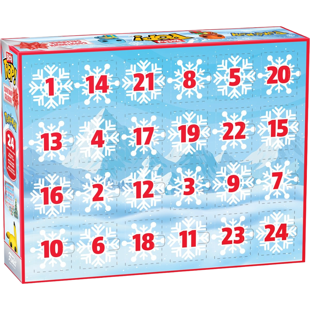 Pokemon 2026 Edition Funko Bitty Pop! Countdown Calendar