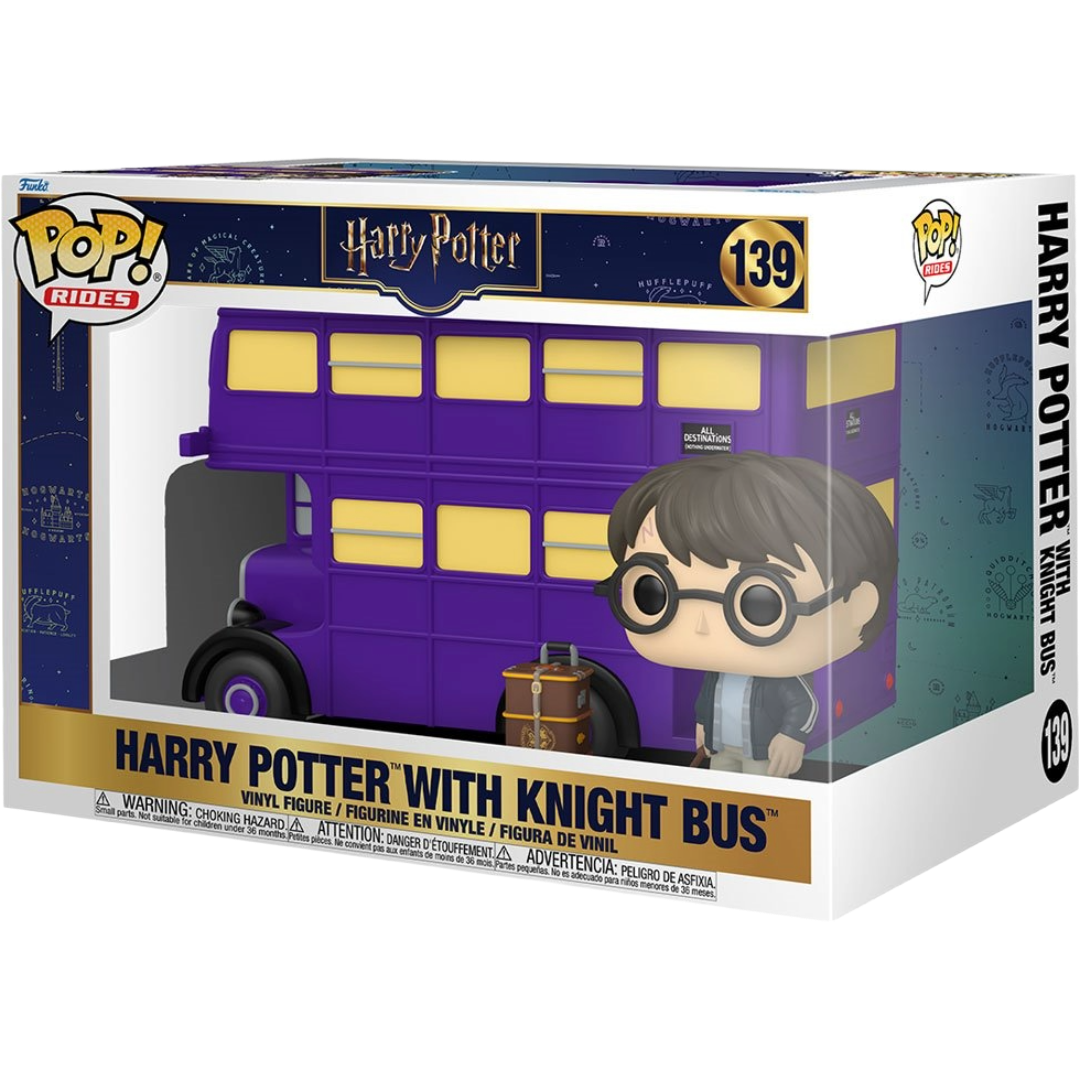 Funko Pop! Rides Harry Potter with Knight Bus #139