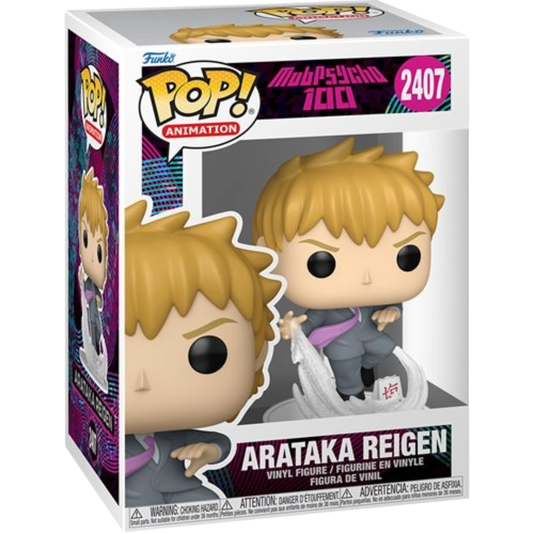 Funko Pop! Mob Psycho S2: 3 POP Bundle (Mob Chase + Common and Reigen)