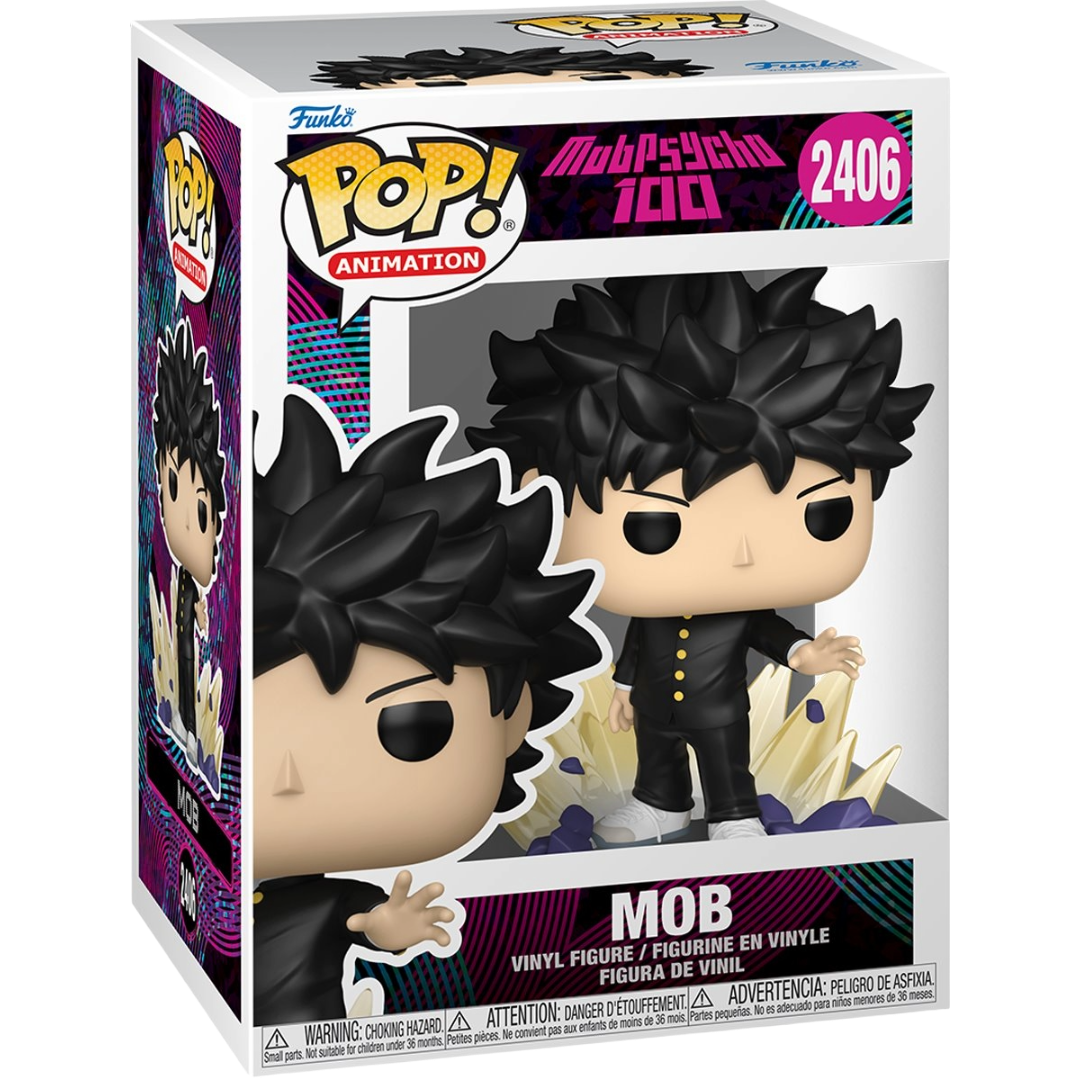 Funko Pop! Mob Psycho S2: 3 POP Bundle (Mob Chase + Common and Reigen)