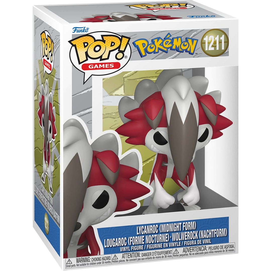 Funko Pop! Pokemon Lycanroc (Midnight Form) #1211