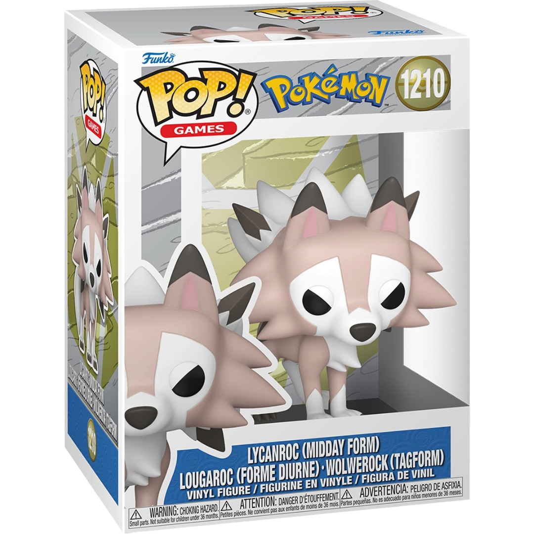 Funko Pop! Pokemon Lycanroc (Midday Form) #1210