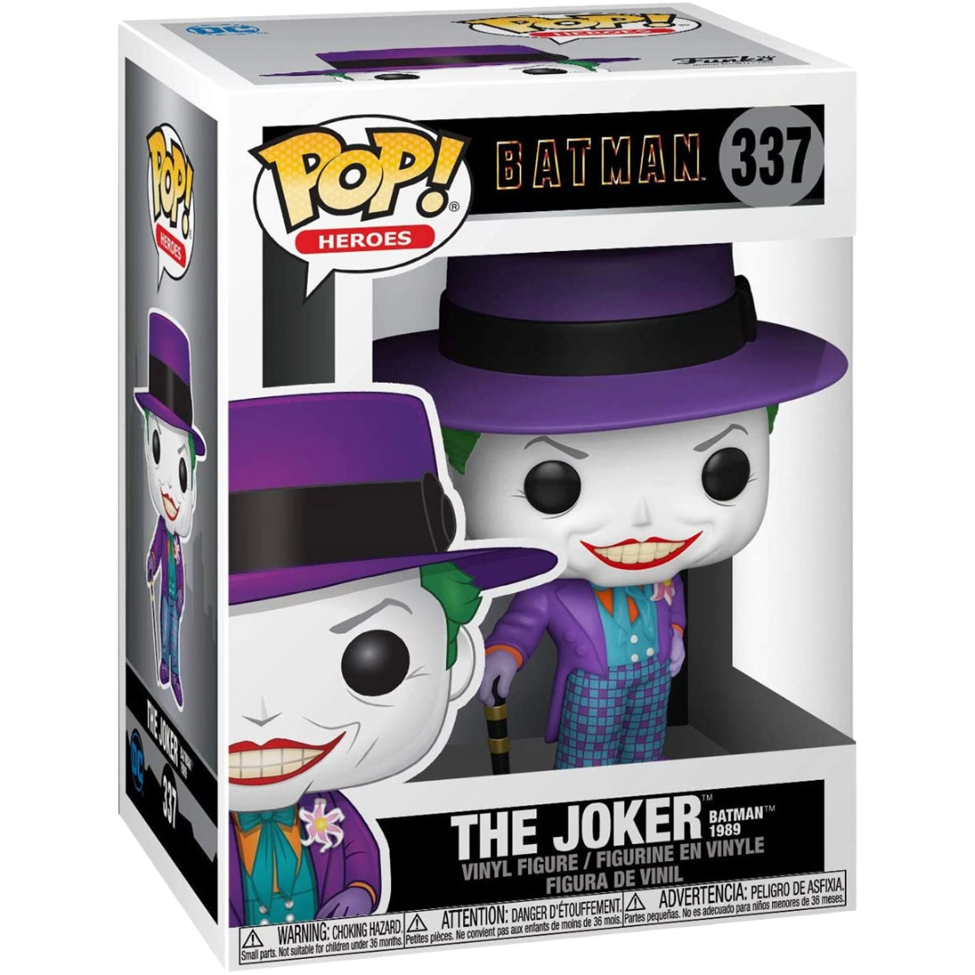 Funko Pop! Batman 1989 Joker #337 (Chase + Common)