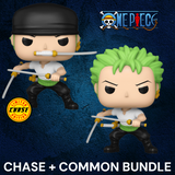 Funko Pop! One Piece Roronoa Zoro with Swords #1775 (Chase + Common)