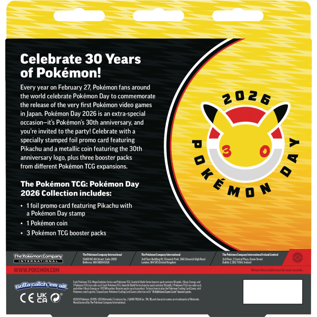 Pokémon Day 2026 Collection