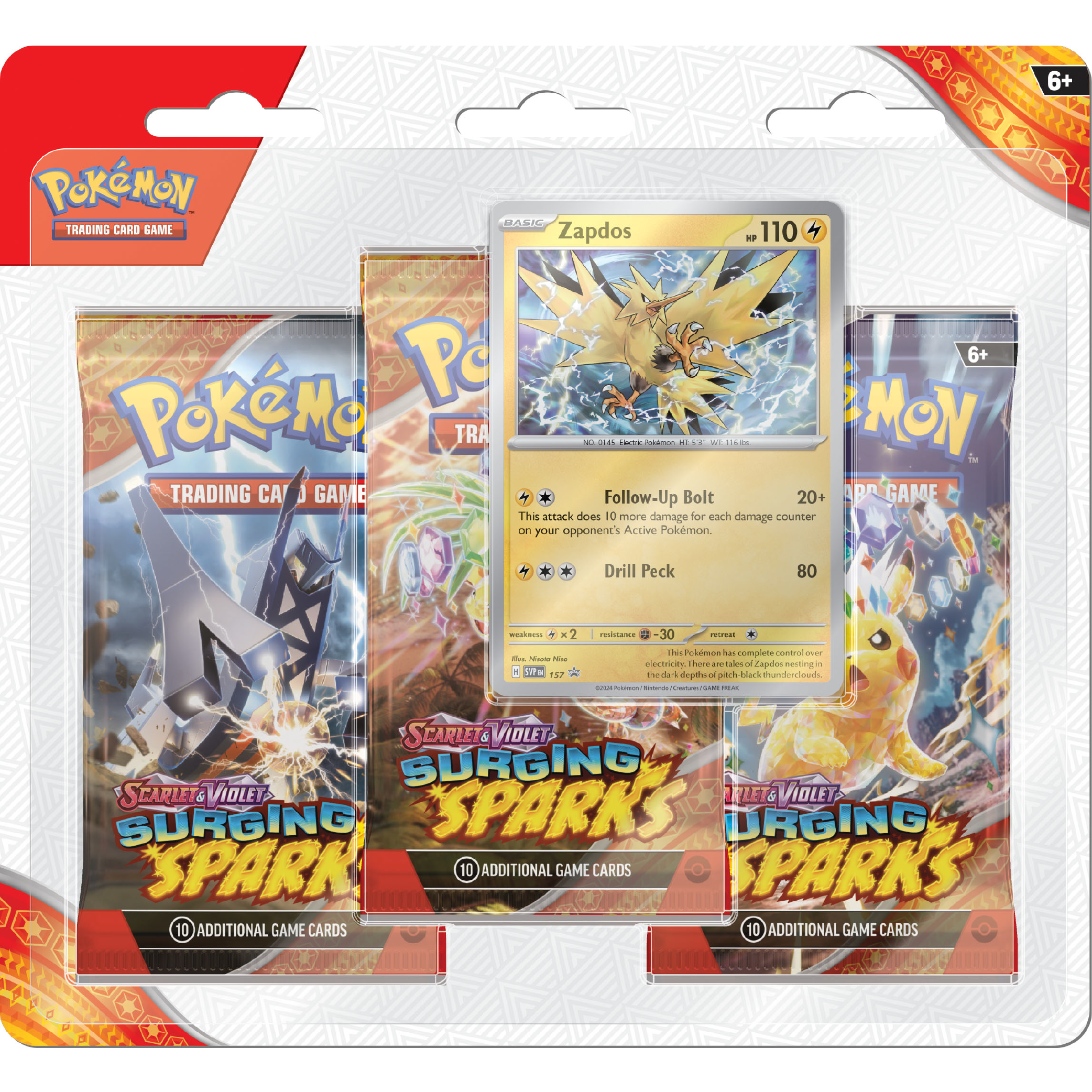 Surging Sparks 3-Pack Blister (Random Type)