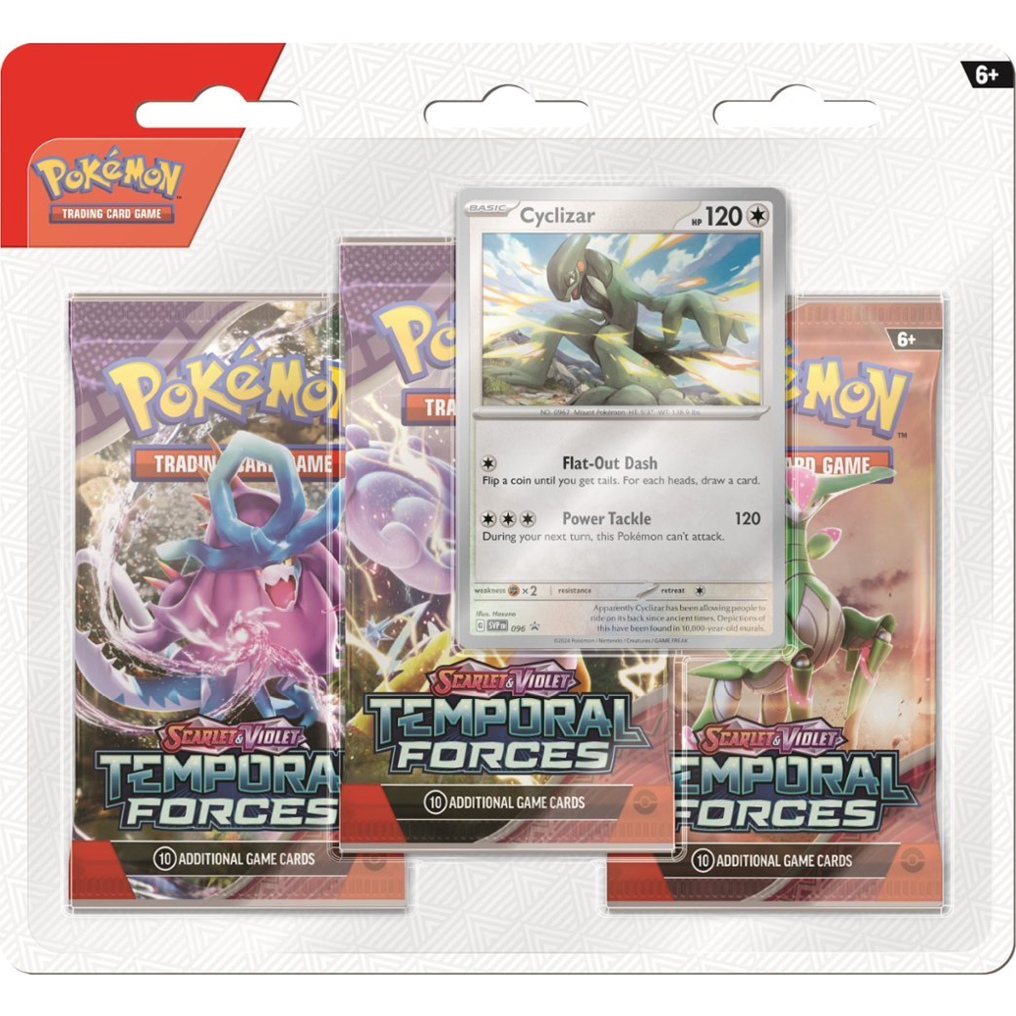 Temporal Forces 3-Pack Blister (Random Type)