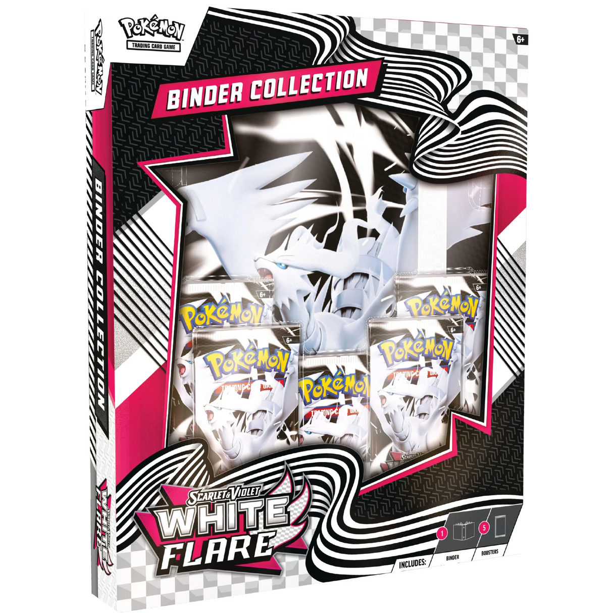 White Flare Binder Collection