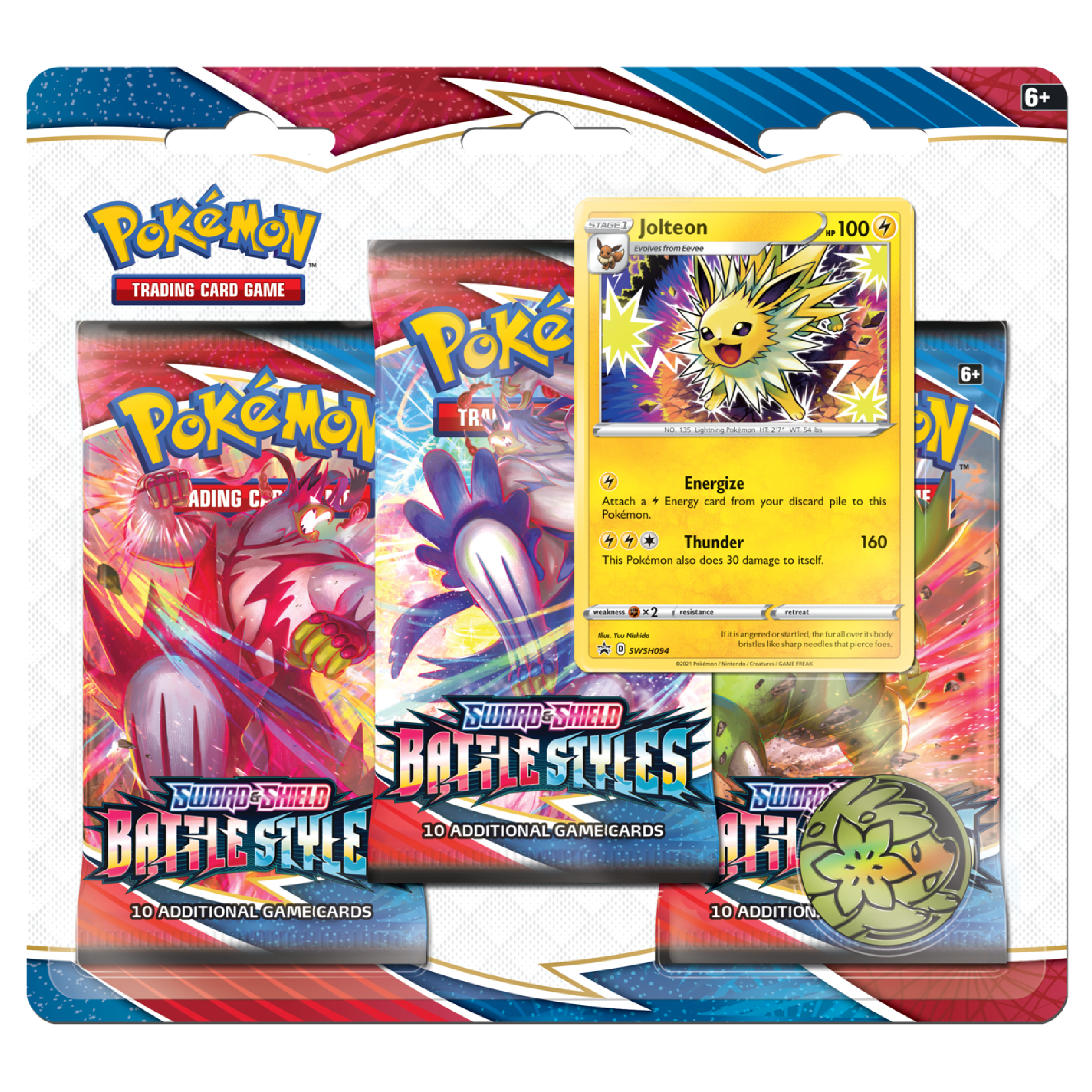 Battle Styles 3-Pack Blister (Random Type)